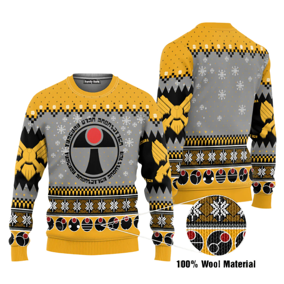 Warhammer The Tau Iconic - Ugly Christmas Sweater - Image 3