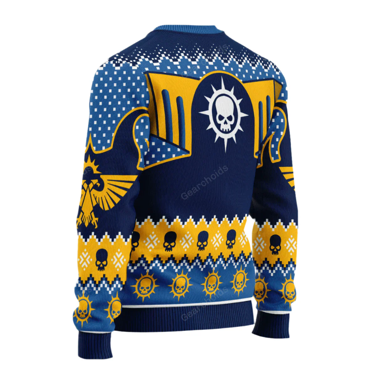 Warhammer Ultramarine Iconic - Ugly Christmas Sweater - Image 2