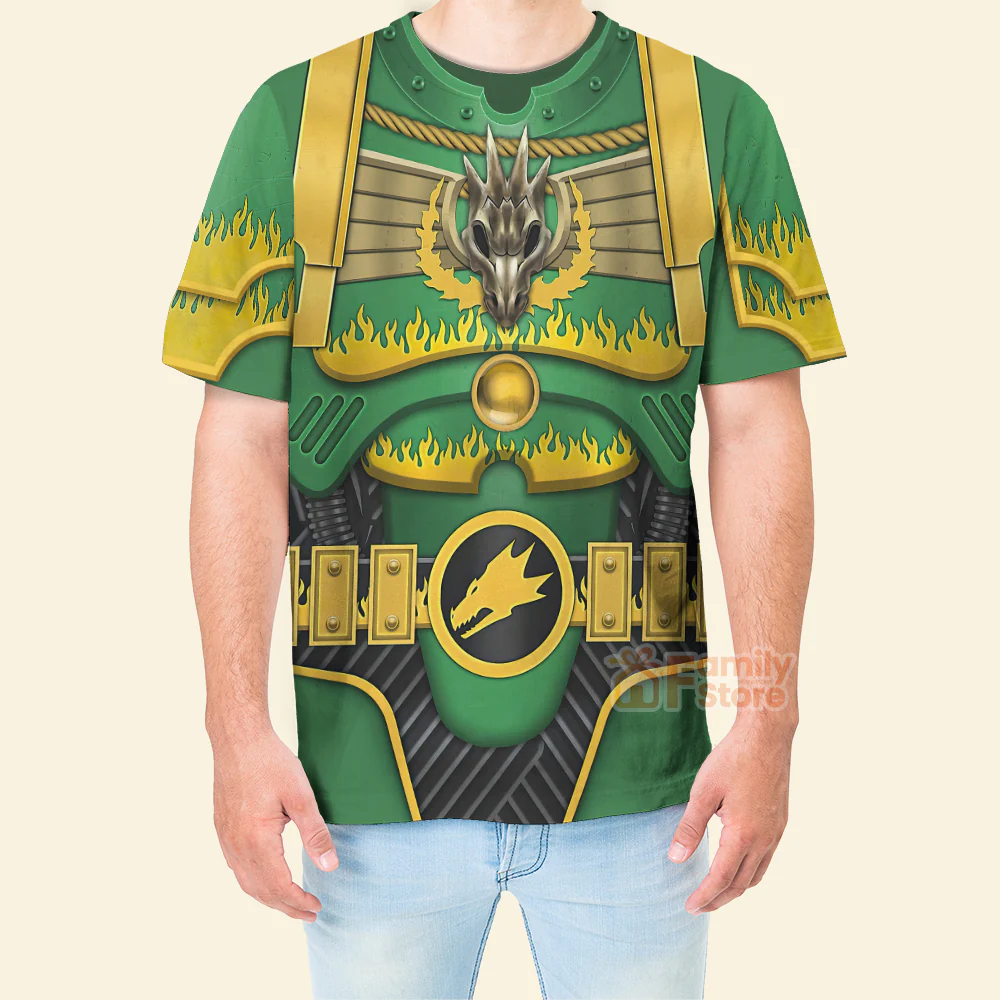 Warhammer Vulkan - Costume Cosplay T-shirt - Image 4