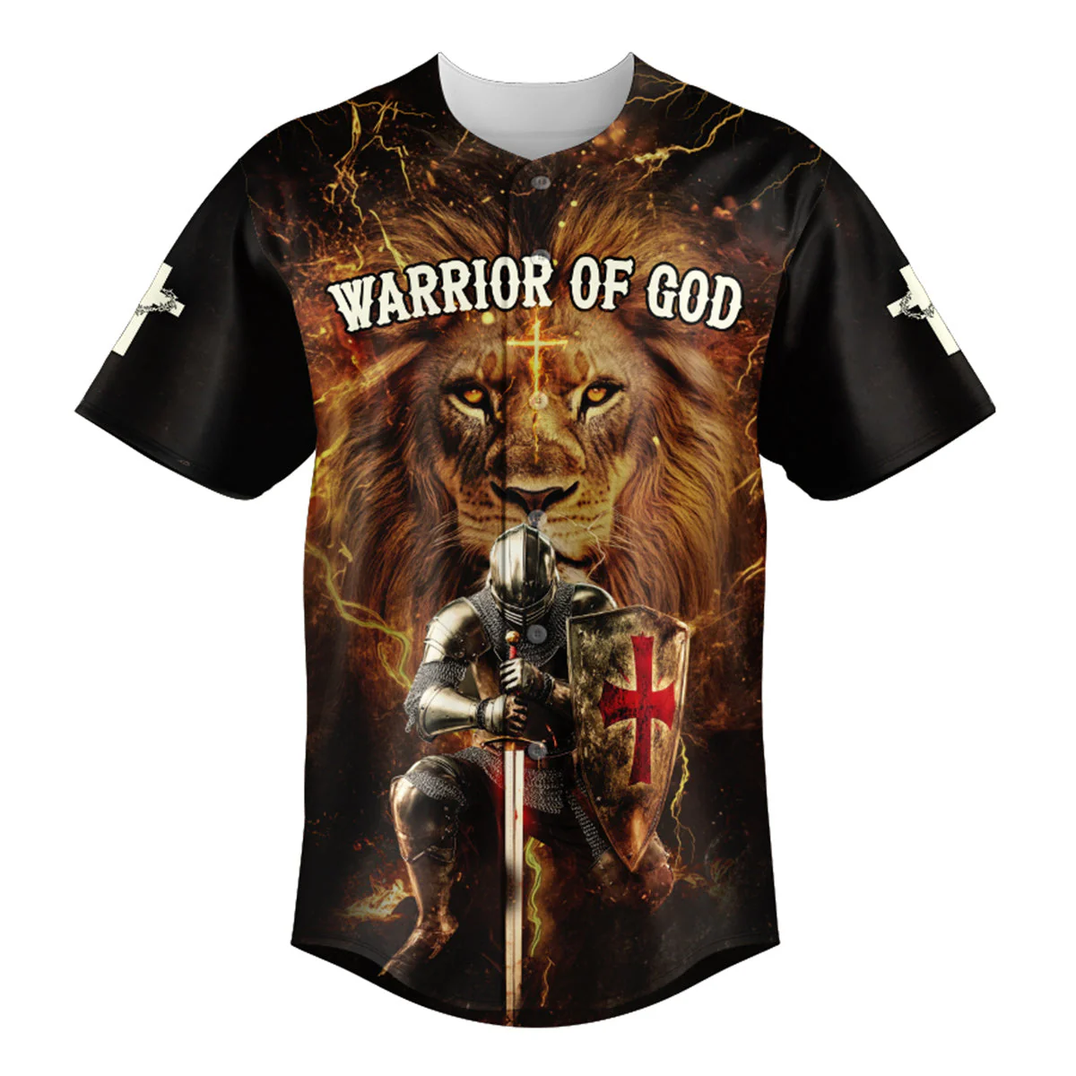 Warrior Of God Divine Crusader Baseball Jersey Bundle - Image 3