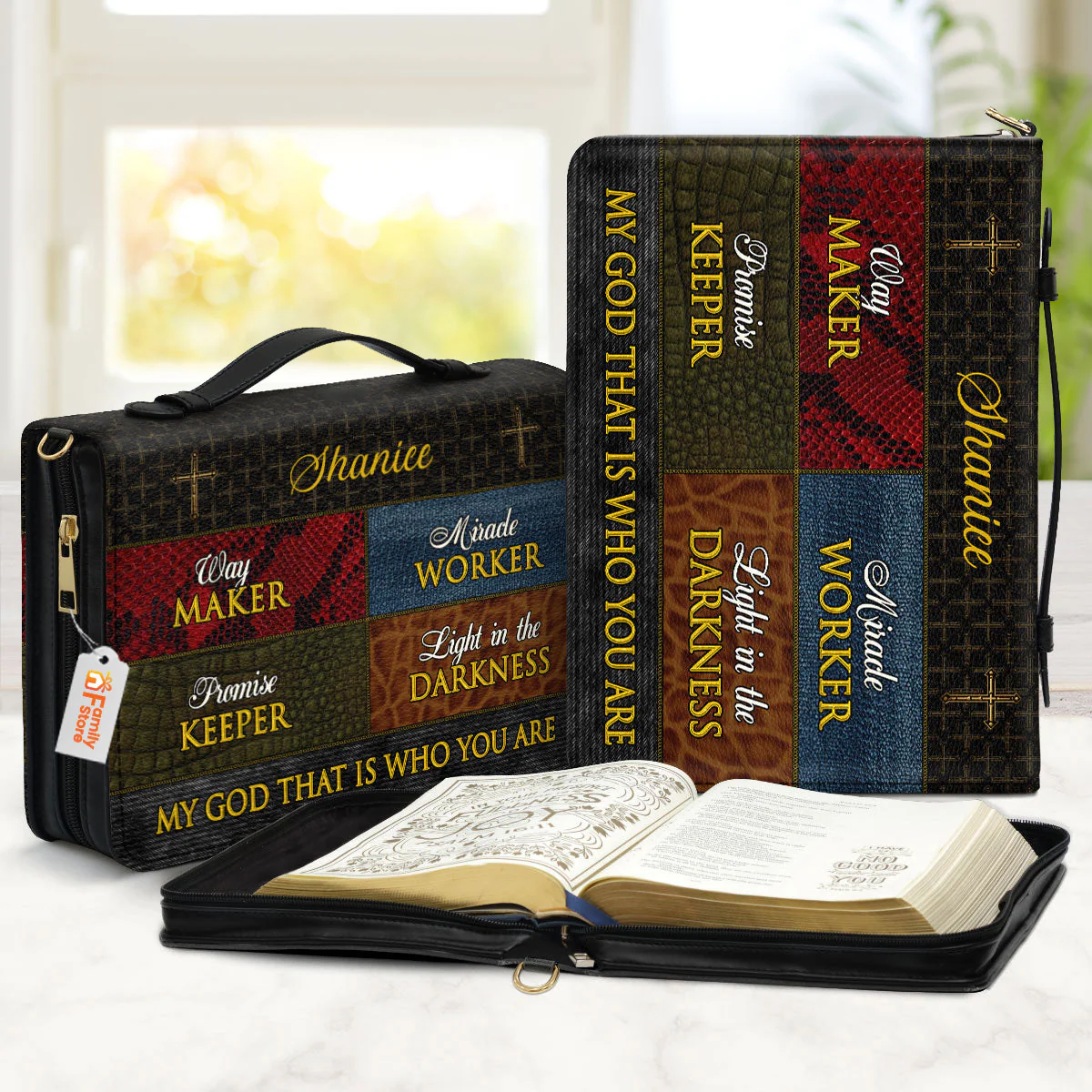 Way Maker - Thoughtful Gift For Christians - Personalized Bible Covers - AT4081459 - Image 2