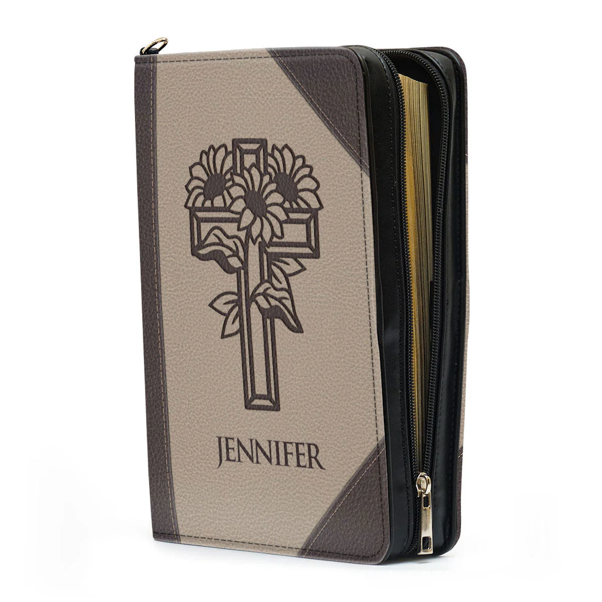 We Love Because He First Loved Us - Unique Personalized Bible Covers - AT4082470 - Image 4