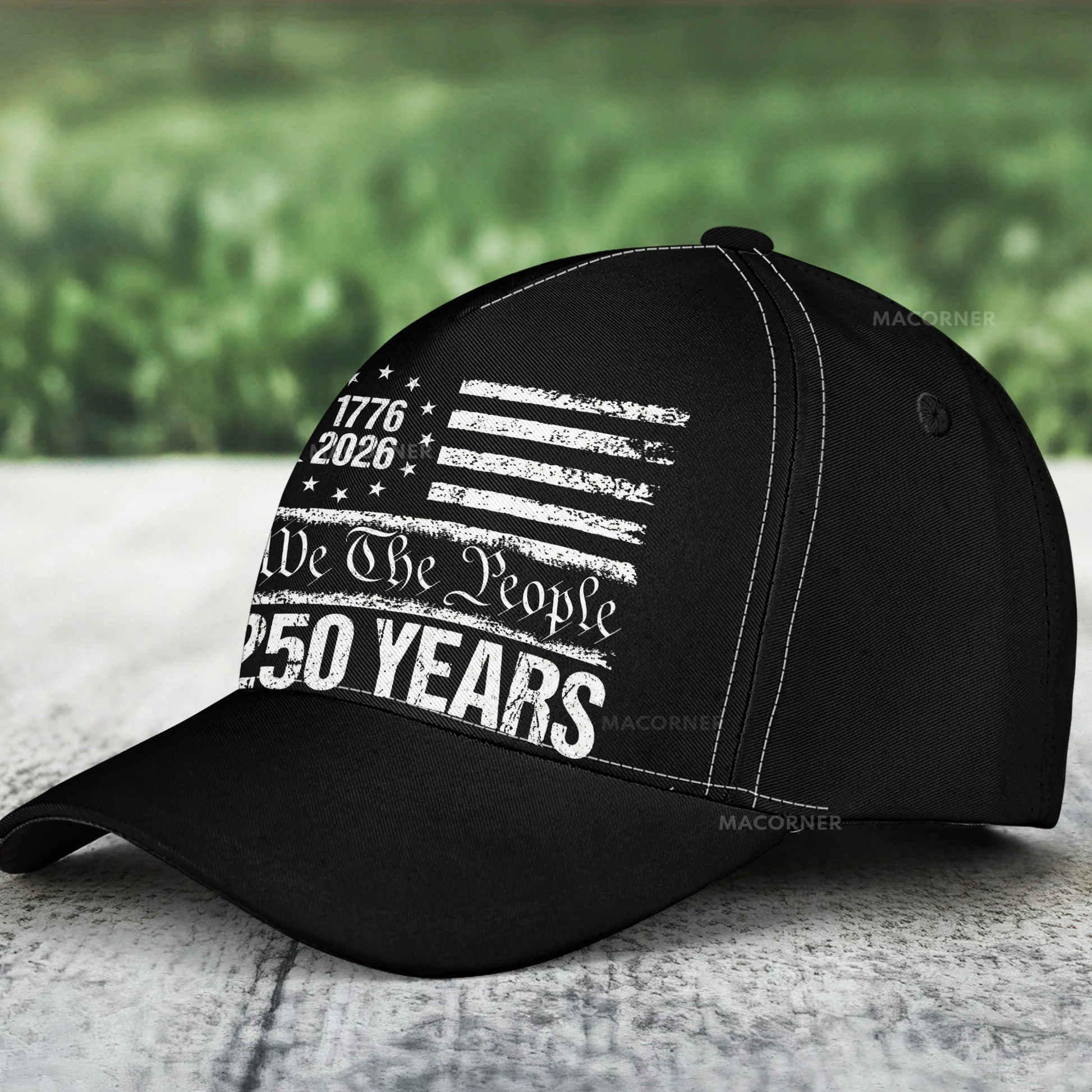 We The People 250 Years - Personalized Classic Cap - Gift For Patriotic, Veteran | HN02 - Image 2