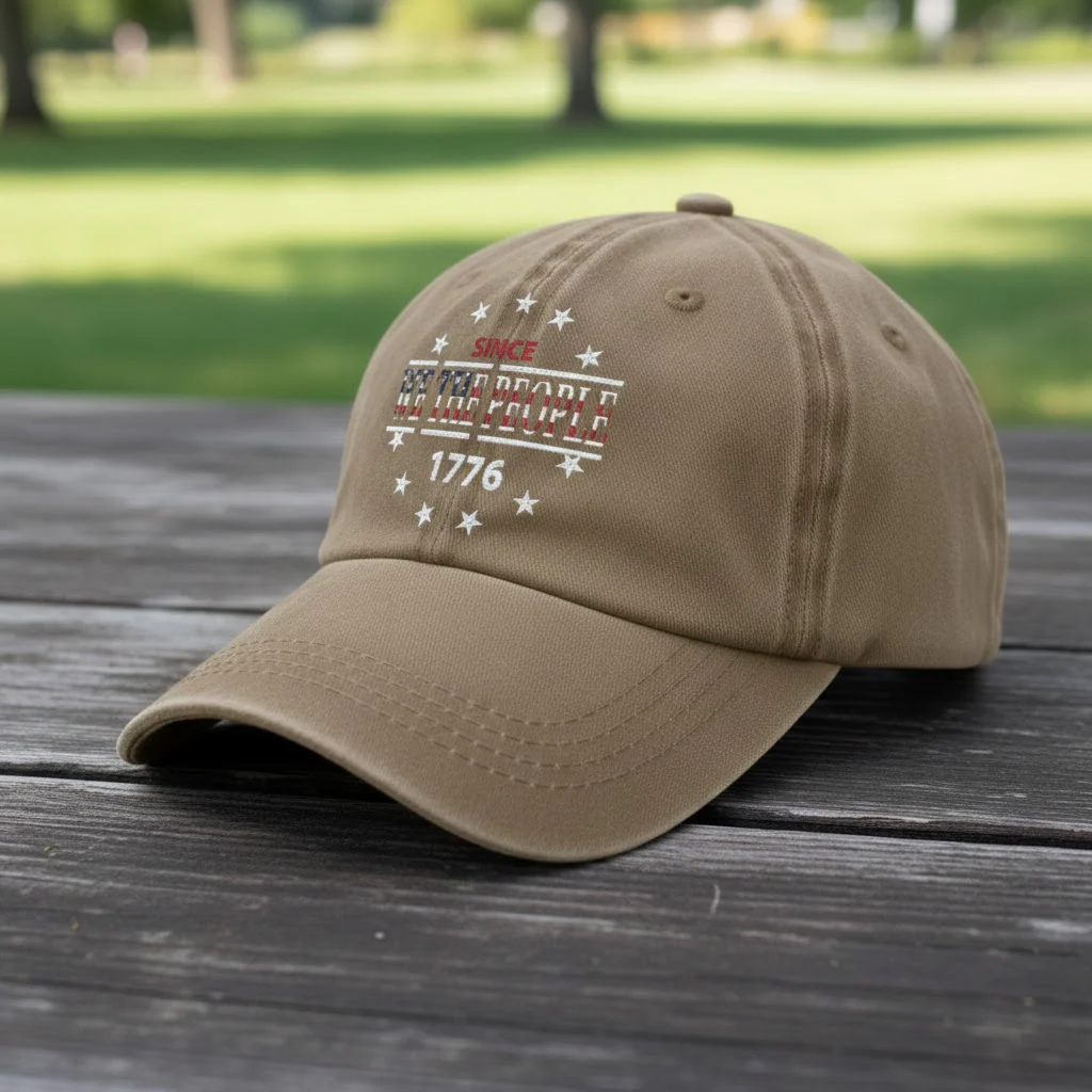 We The People Since 1776 - Embroidered Cap - Gift For Patriotic, Veteran HN02 - Image 3