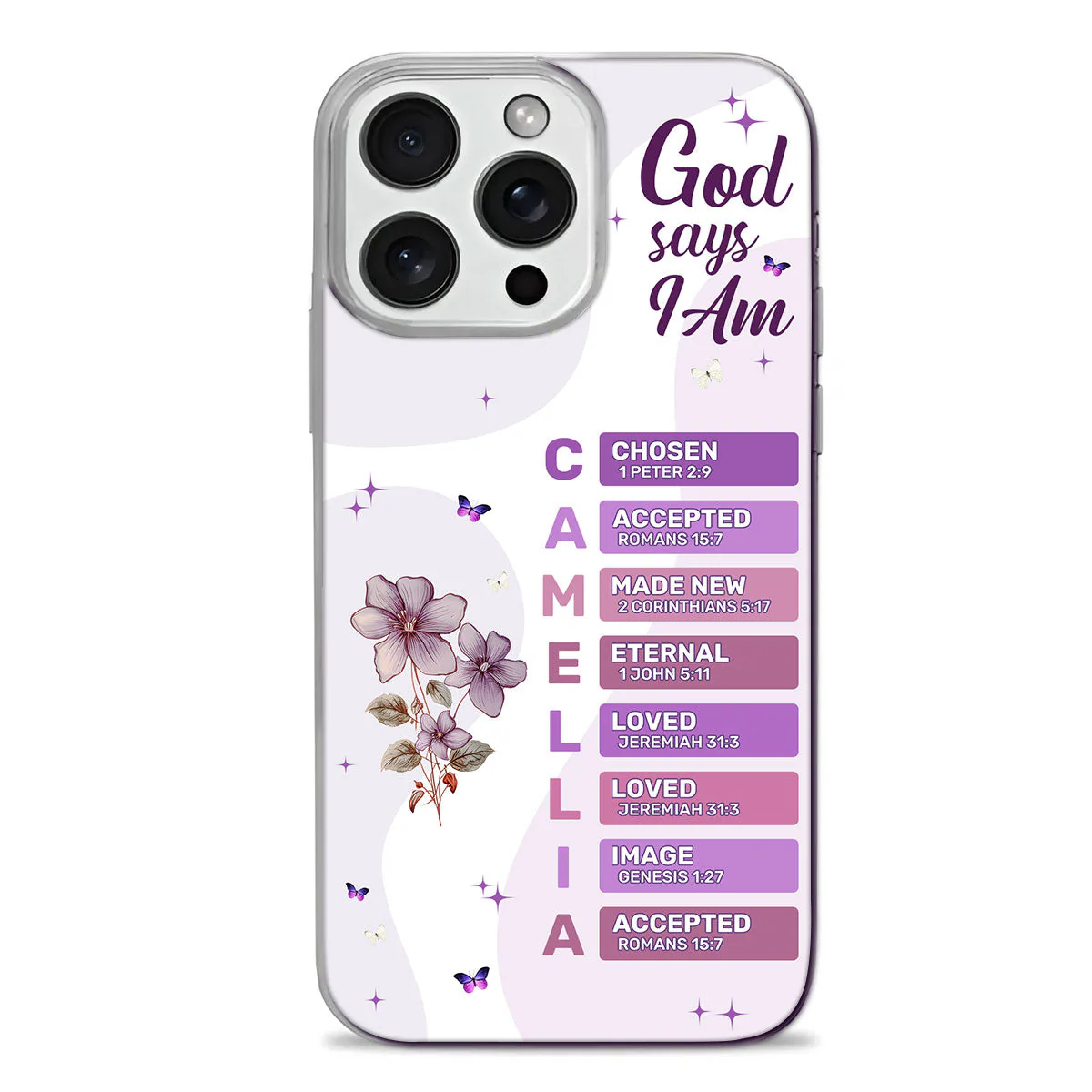 What God Says About You - Personalized Phone Case TD118