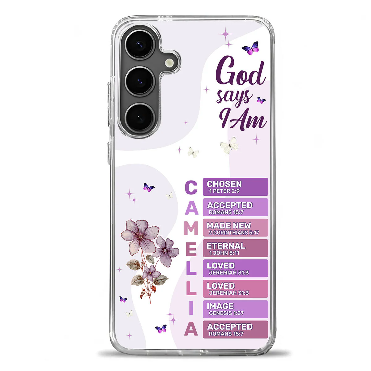 What God Says About You - Personalized Phone Case TD118 - Image 2