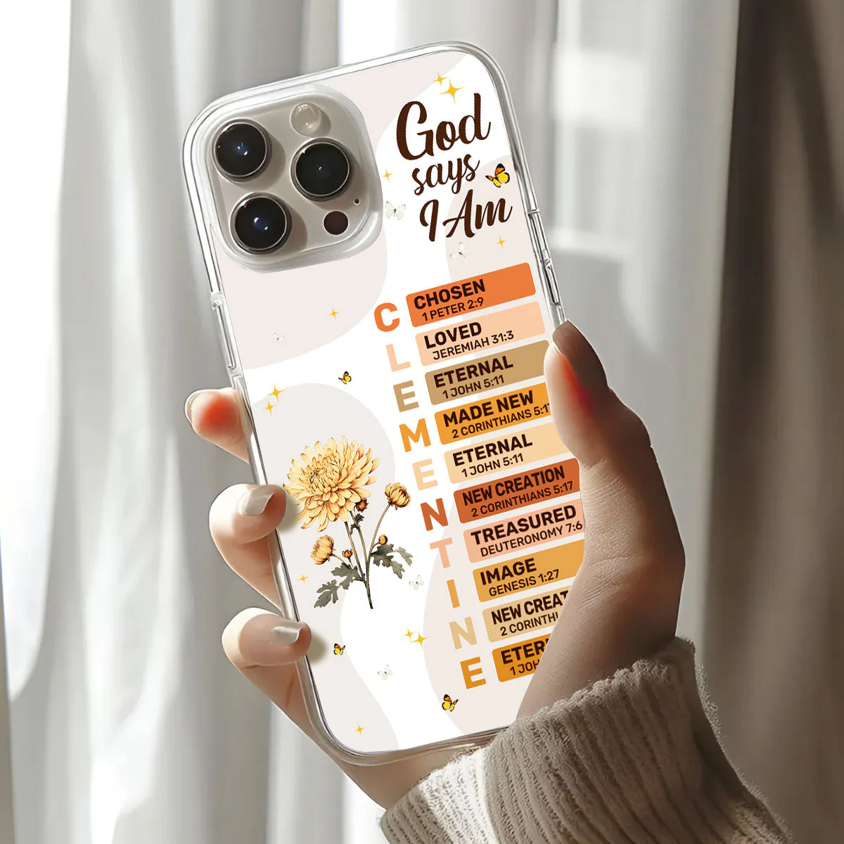 What God Says About You - Personalized Phone Case TD118 - Image 3