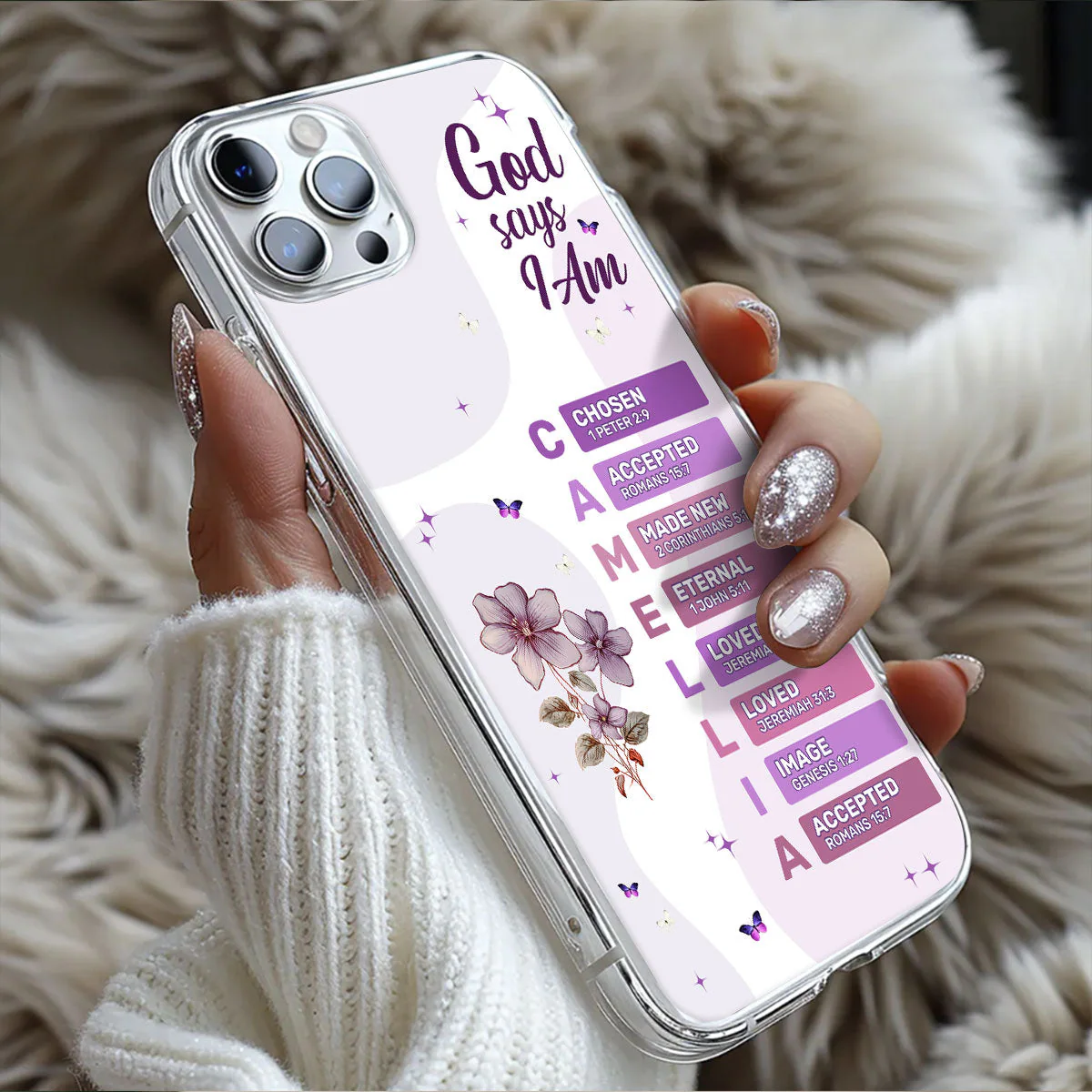 What God Says About You - Personalized Phone Case TD118 - Image 5