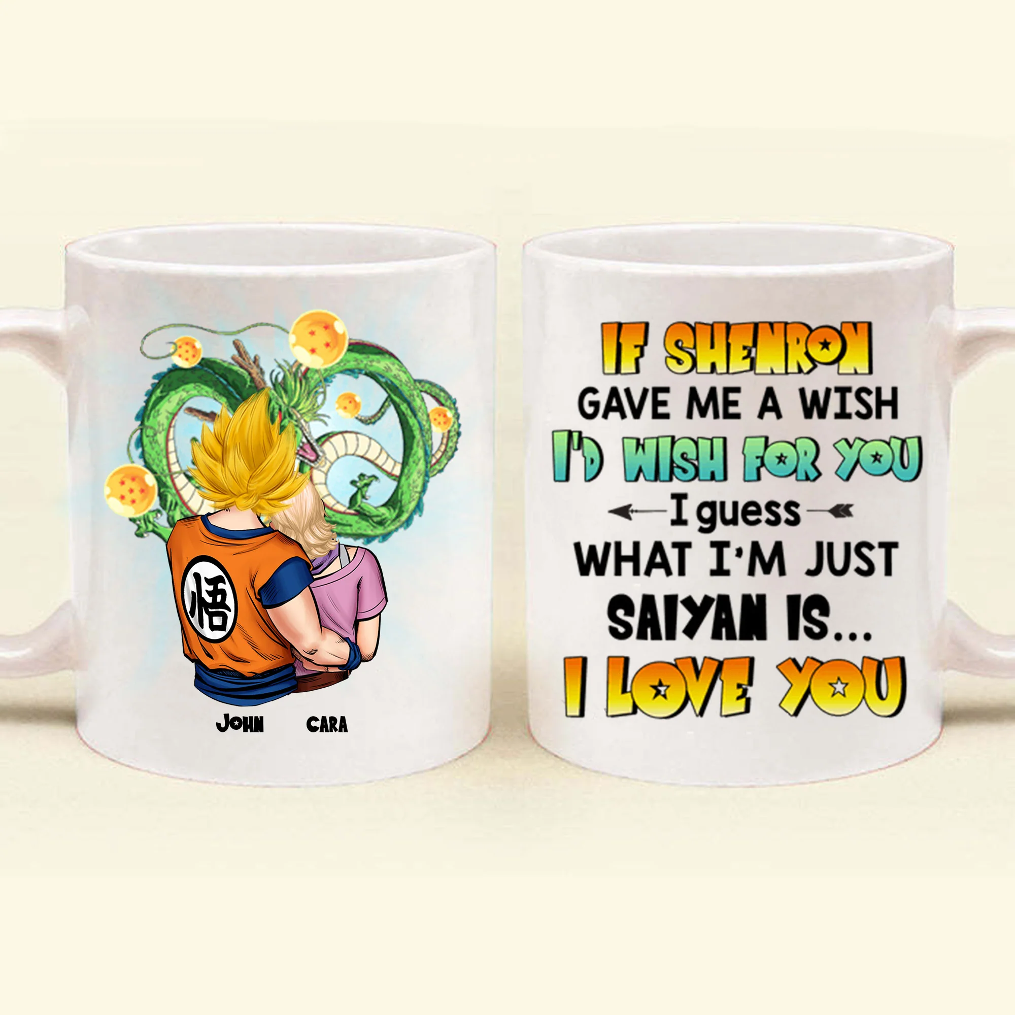 DrBa What Im Just Saiyan I Love You - Gift For Couple - Personalized Ceramic Mug - CL18 NH96 - Image 4
