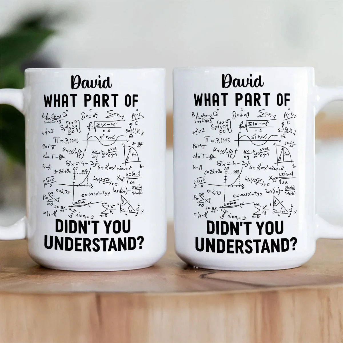 What Part Didn't You Understand  - Personalized Mug - Gift For Teacher HH01 - Image 3