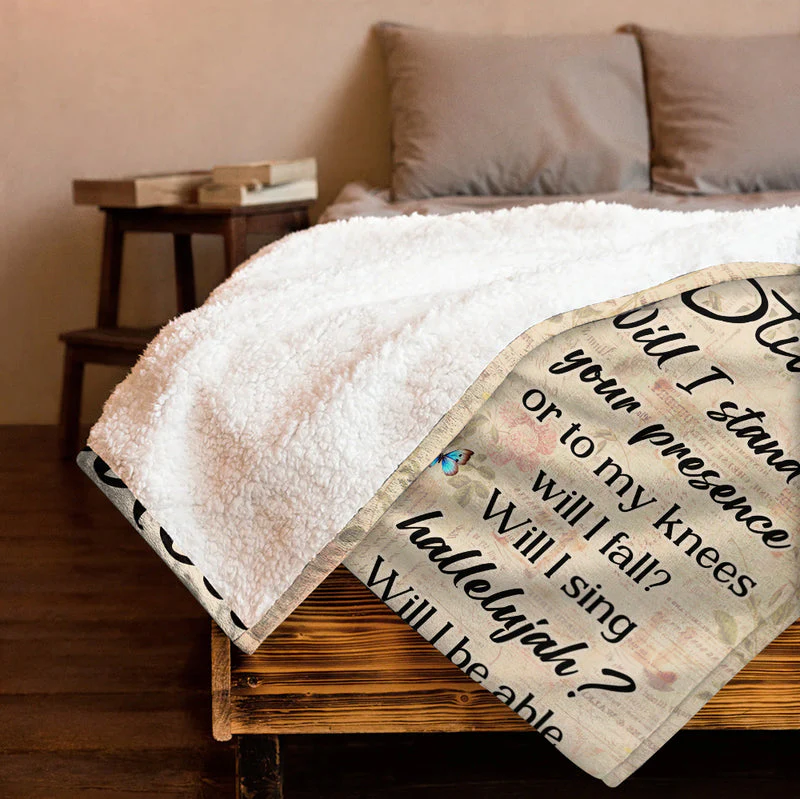 Will I Dance For You Jesus - Personalized Blanket - Gift For Her | CLGOD03 HL128 - Image 3