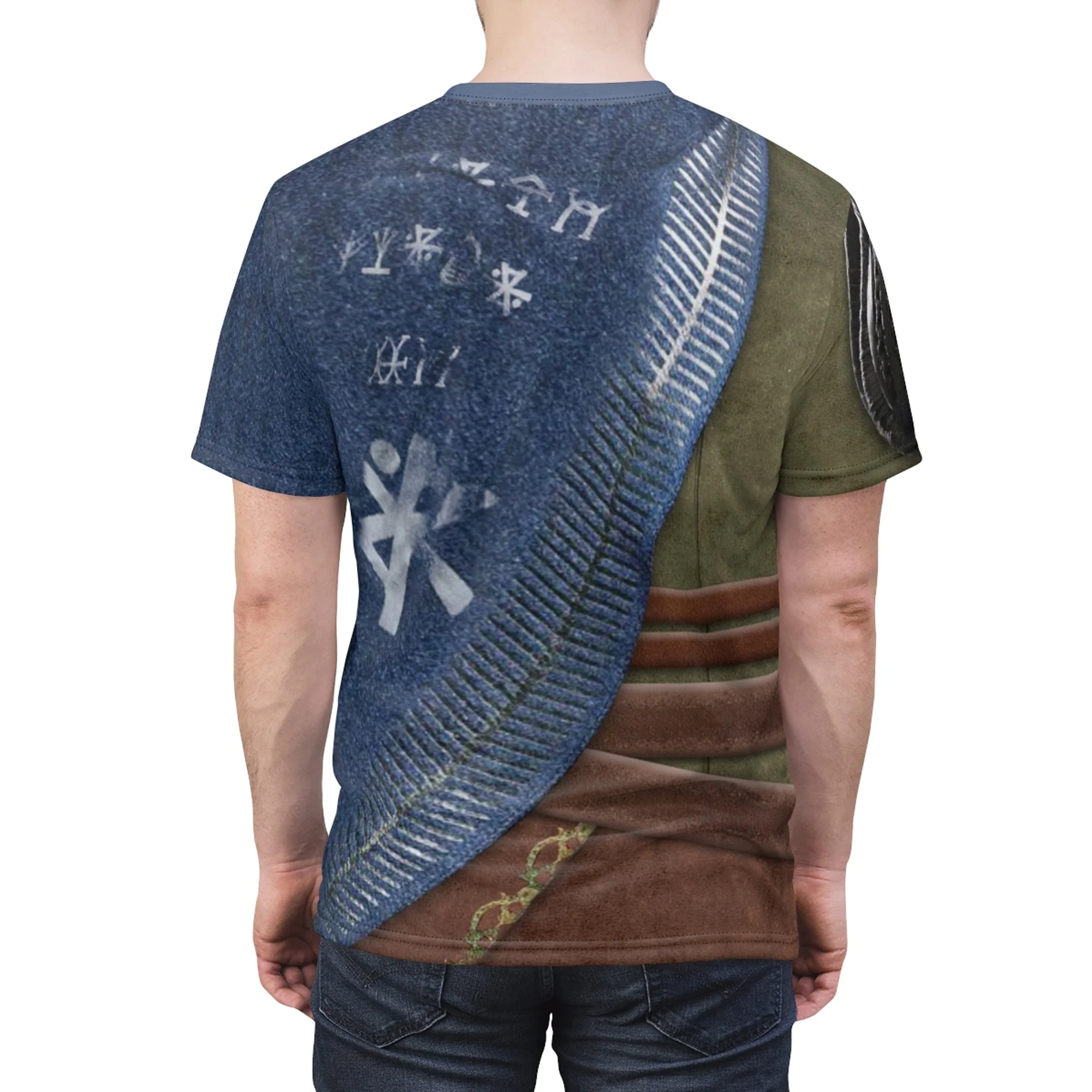 W'Kabi Black Panther Costume T-shirt For Men - Image 2