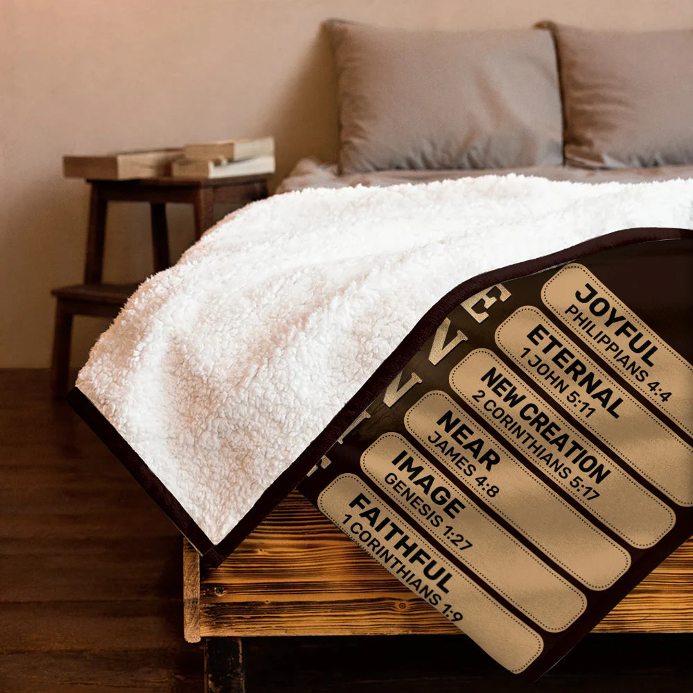 Woman Of God - Personalized Blanket - Gift For Her | CLGOD03 HL128 - Image 4