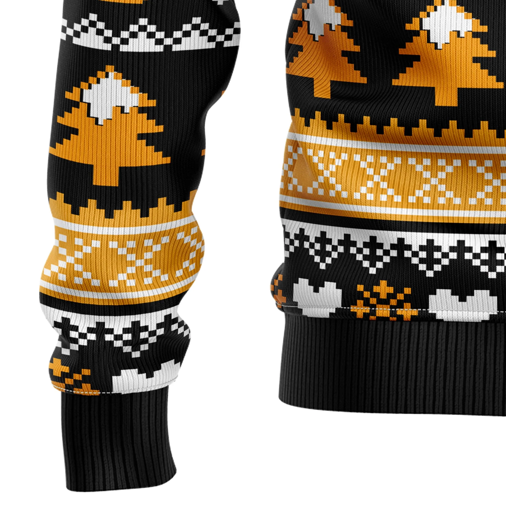 Wonderful Time For A Beer - Funny Ugly Christmas Sweater - Image 9