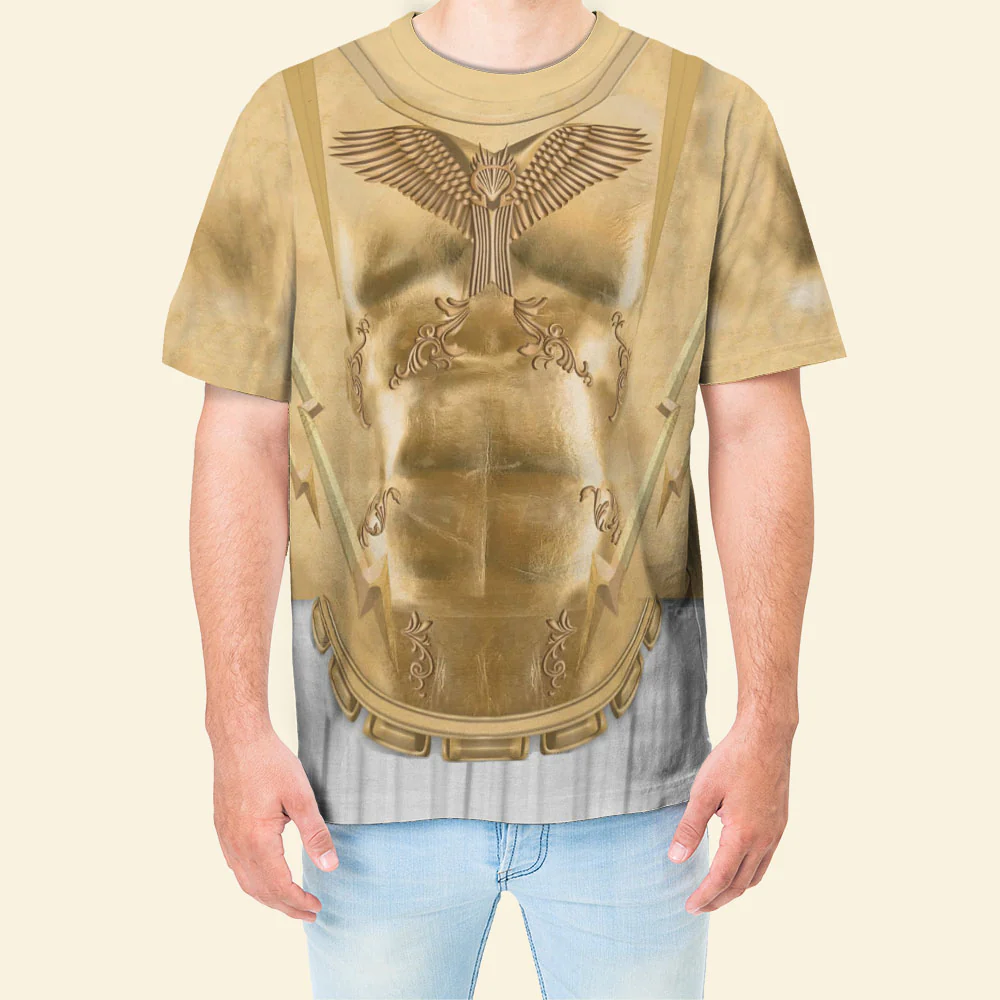 Zeus Panhellenios Thor Love and Thunder Costume - 3D TShirt - Image 4